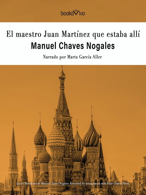 Title details for El maestro Juan Martínez que estaba allí by Manuel Chaves Nogales - Available